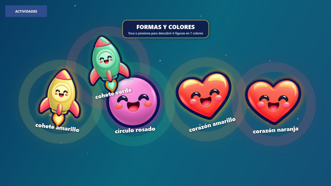 Actividad de formas y colores
